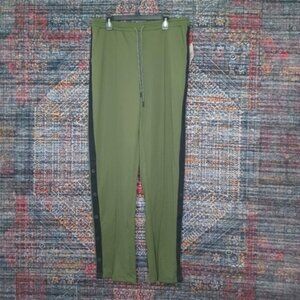 Hunter for Target womens olive black warmup track pants Mx30 NWT